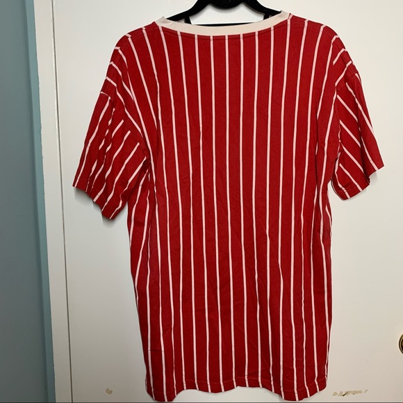 Striped Forever21 Oversized Tee - Picture 4 of 4